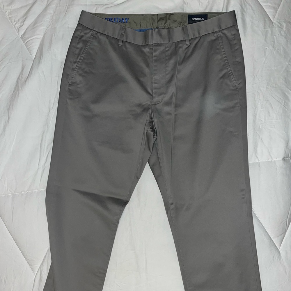 Bonobos Grey Slim Fit Weekday Warriors - 34x30